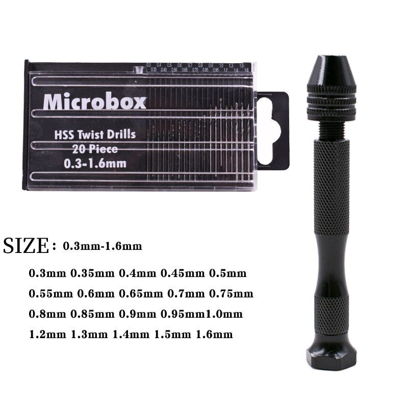 Resin Art Drill Machine - Mikro Mini Vise El Matkabı Burgu