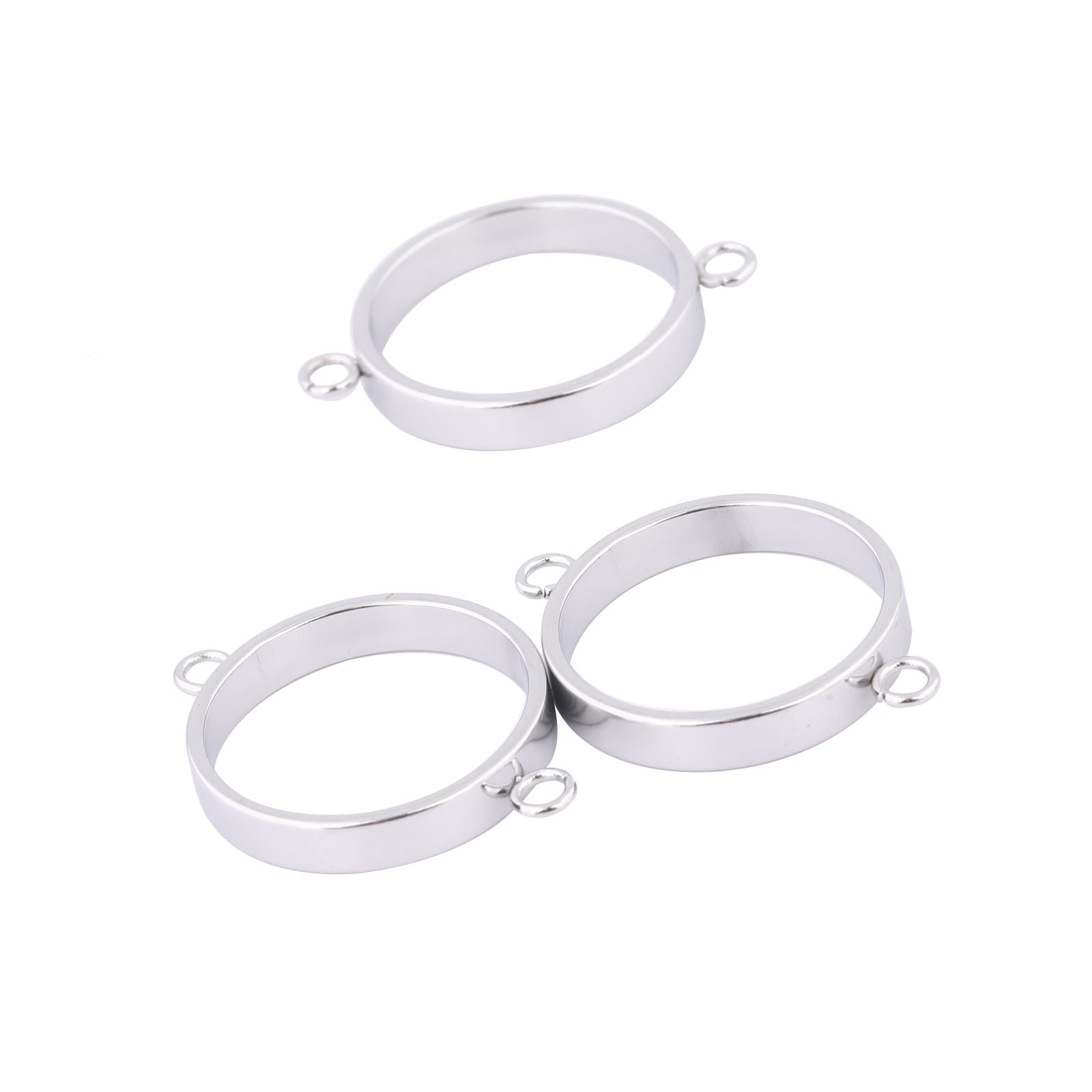 Resin Art Jewellery Kit - 10 adet Paslanmaz Çelik 14mm Açık