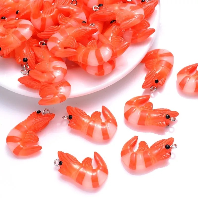 Resin Art Jewellery Kit - 10 adet akrilik reçine karikatür deniz