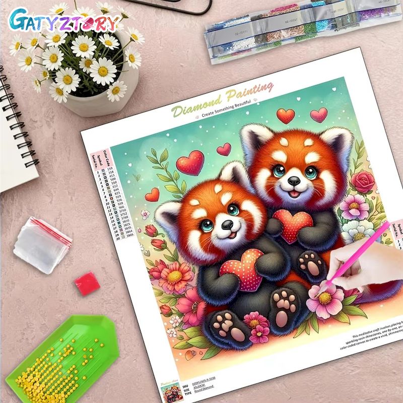 Resin Art Ideas With Pictures - GATYZTORY Karikatür 5d Elmas Boyama Kitleri