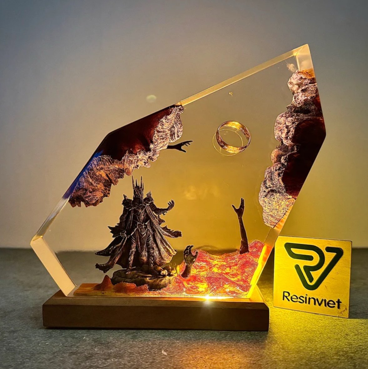 Resin Art Decoration Items - 2026 Yeni Şeytan Diyarı Organizma Reçine