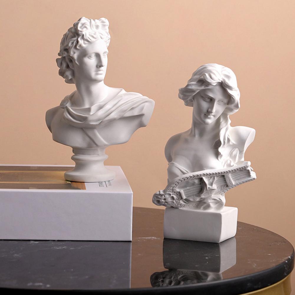 Resin Art Studio - Reçine Heykel Modeli Büstü Heykeli Süsleri