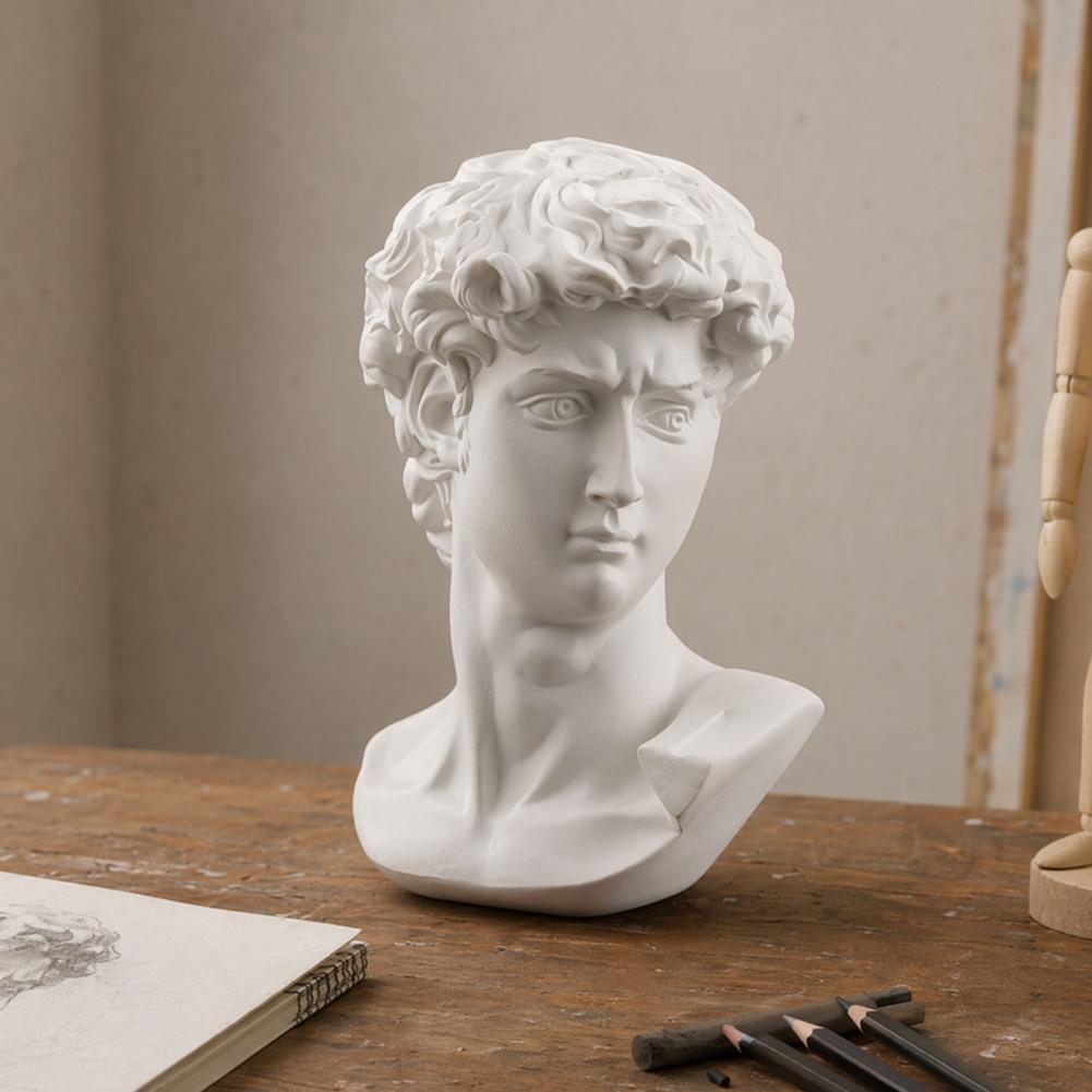 Resin Art Studio - Çok açılı gözlem modeli büstü heykeli
