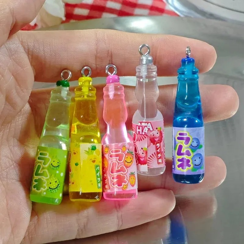 Resin Art Jewellery Kit - 10 adet küçük soda şişesi reçine