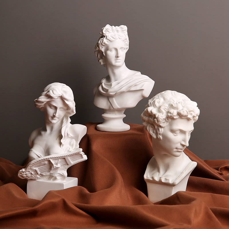 Resin Art Studio - Minyatür Figürler İskandinav Yunan Figür Heykelleri