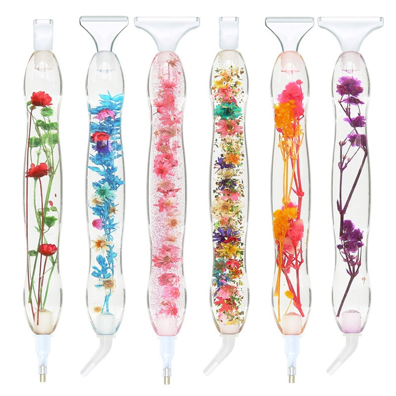Resin Art Painting - 1 takım Çiçek Tasarımlı Reçine 5D