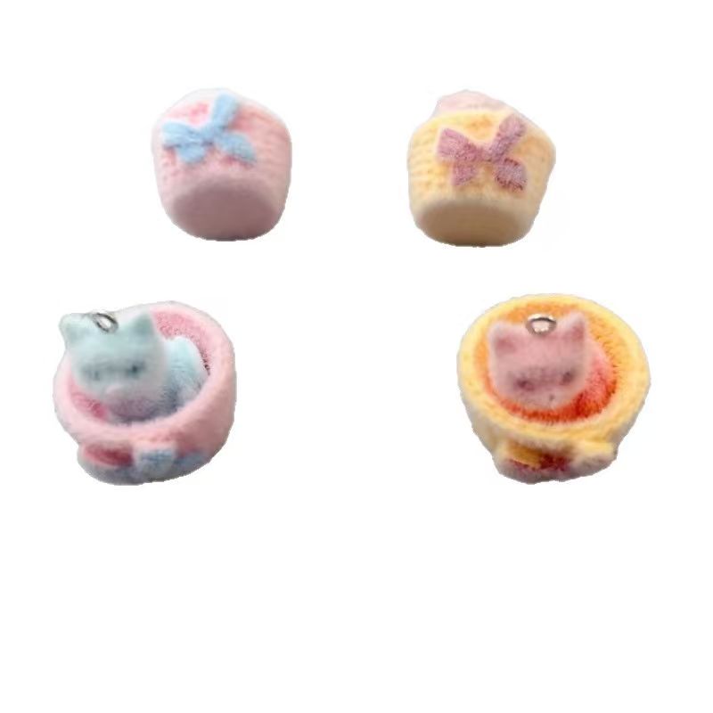 4 adet 3D peluş reçine kedi ko - Resin Art Jewellery Kit incelemesi ve fiyatı