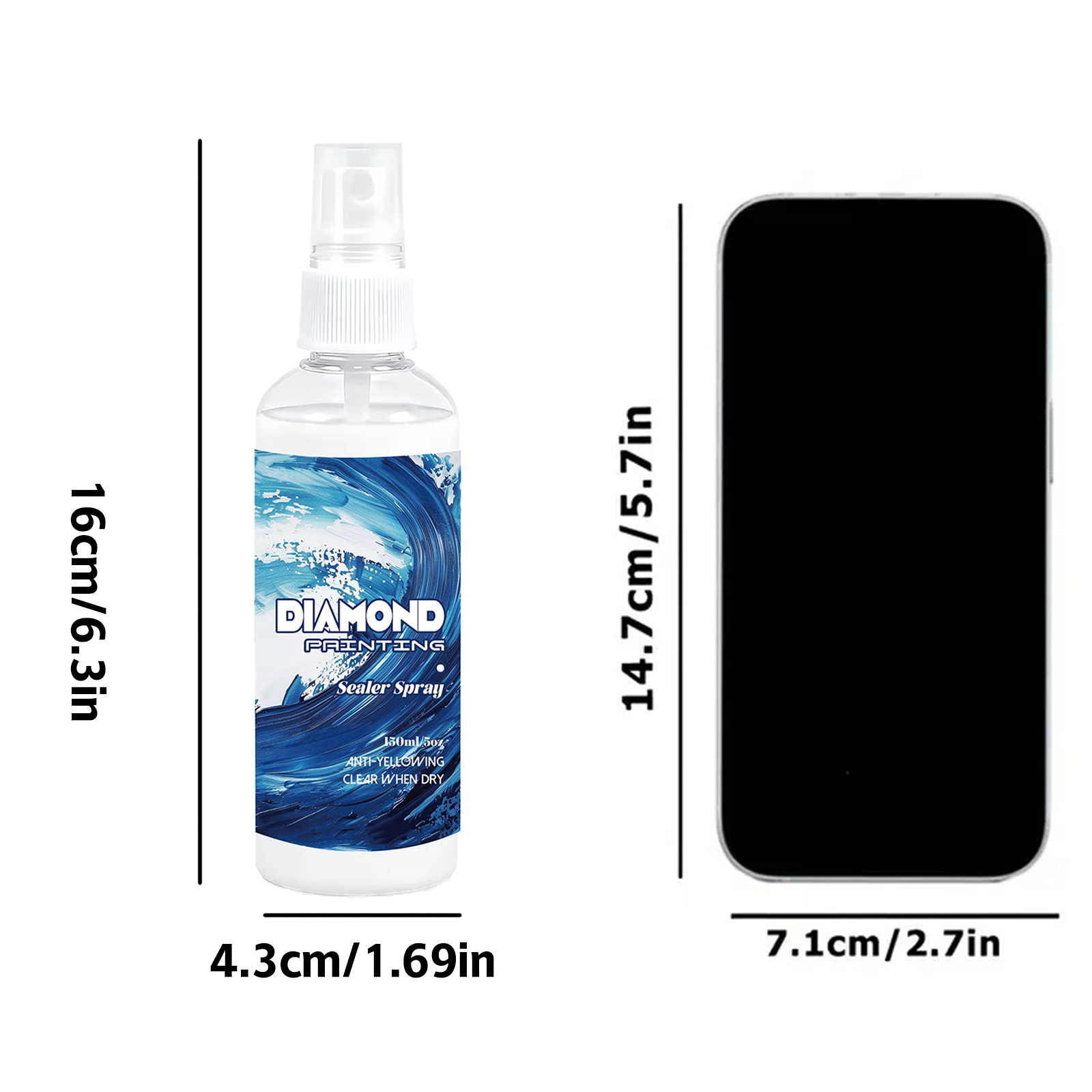150ml Elmas Boyama Spreyi, El  - Resin Art Painting incelemesi ve fiyatı