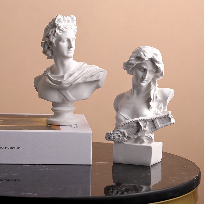 İskandinav Yunan Karakter Heyk - Resin Art Studio incelemesi ve fiyatı