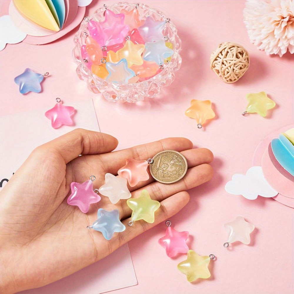 6/24/40 adet Karışık Renkli Ay - Resin Art Bracelet incelemesi ve fiyatı