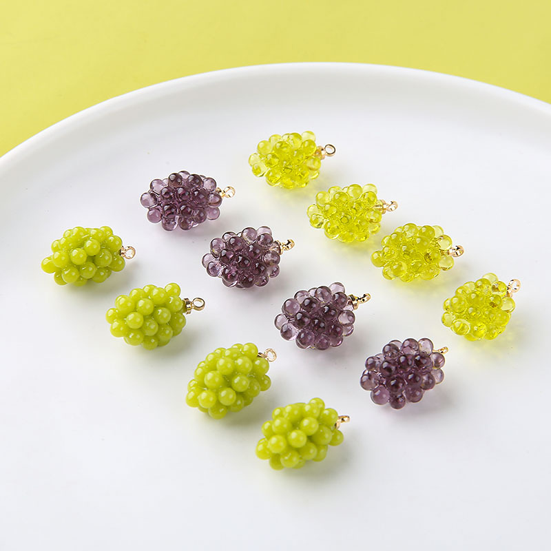6 adet Sevimli Küçük Üzüm Reçi - Resin Art Jewellery Kit incelemesi ve fiyatı