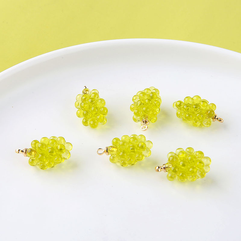 6 adet Sevimli Küçük Üzüm Reçi - Resin Art Jewellery Kit incelemesi ve fiyatı