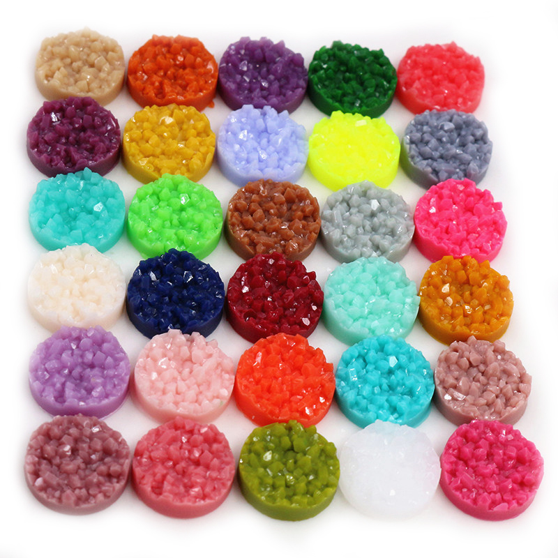 40 adet Reçine Druzy Cabochons - Resin Art Jewellery Kit incelemesi ve fiyatı