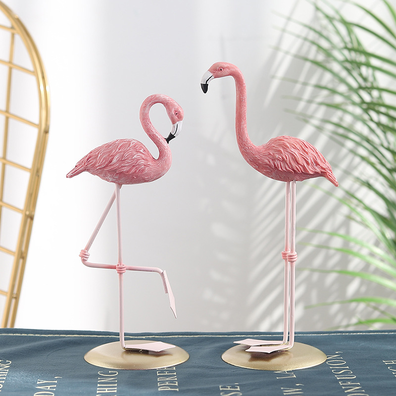3 Adet Pembe Flamingo Figürler - Resin Art Gift For Wedding incelemesi ve fiyatı