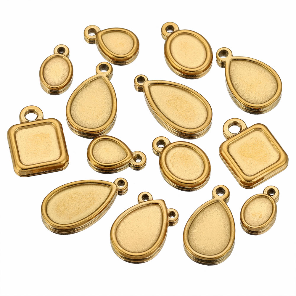 5 adet Paslanmaz Çelik Kare Da - Resin Art Jewellery Kit incelemesi ve fiyatı
