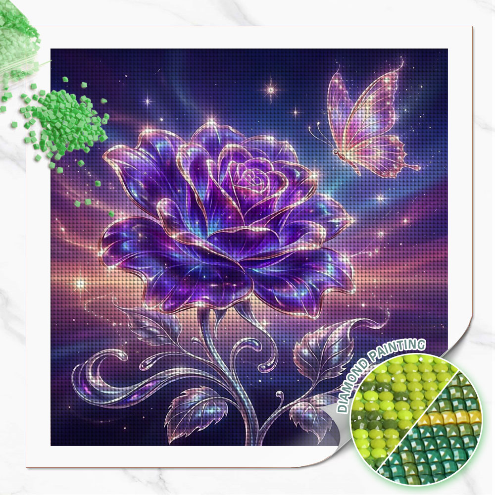 Huacan Tam Kare Yuvarlak Elmas - Resin Art Of Rose incelemesi ve fiyatı
