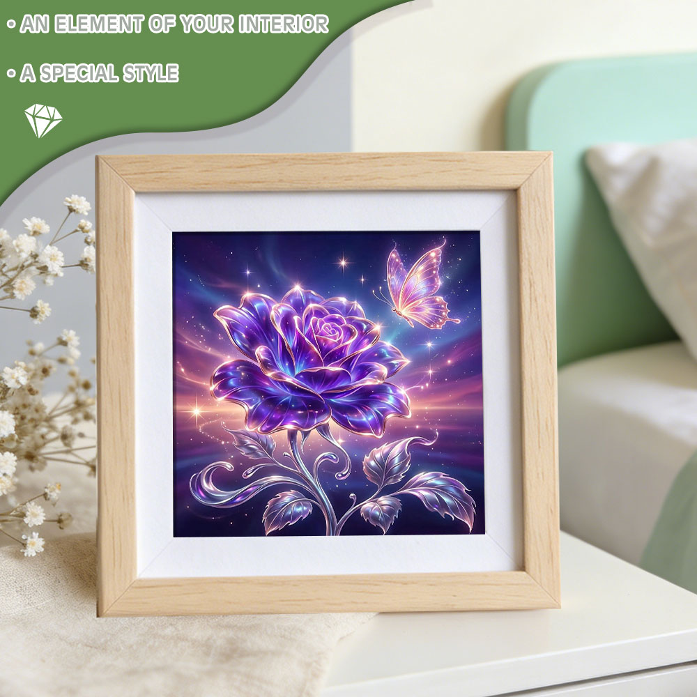 Huacan Tam Kare Yuvarlak Elmas - Resin Art Of Rose incelemesi ve fiyatı
