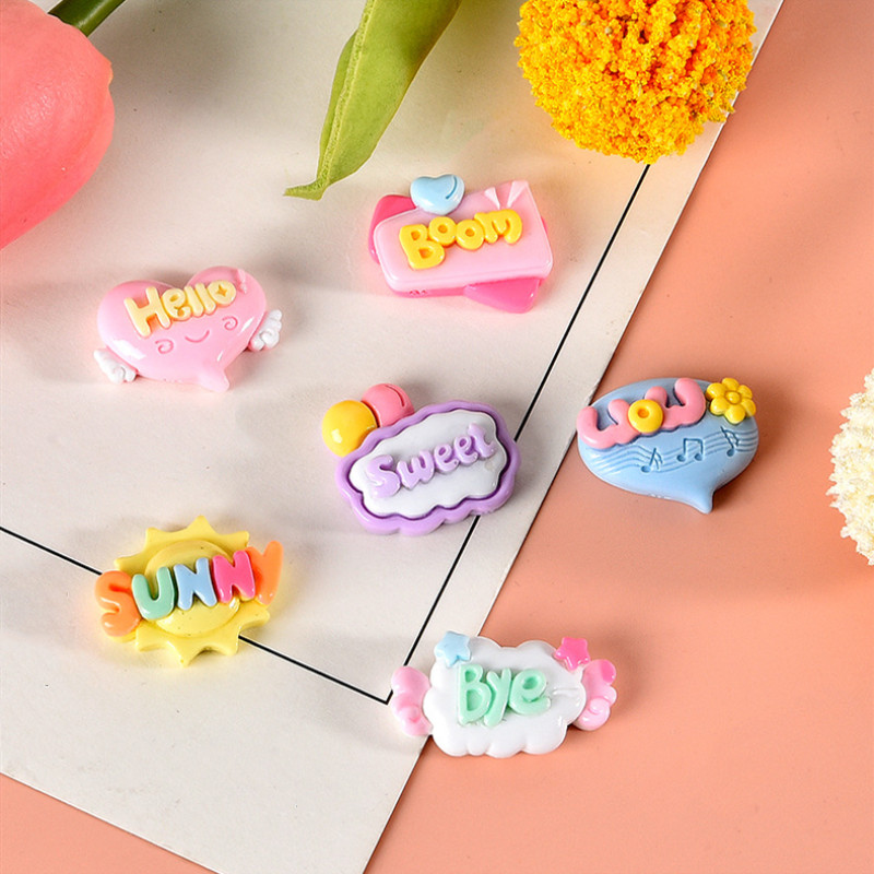 10/20/30 adet sevimli mektup d - Resin Art Letter Keychain incelemesi ve fiyatı