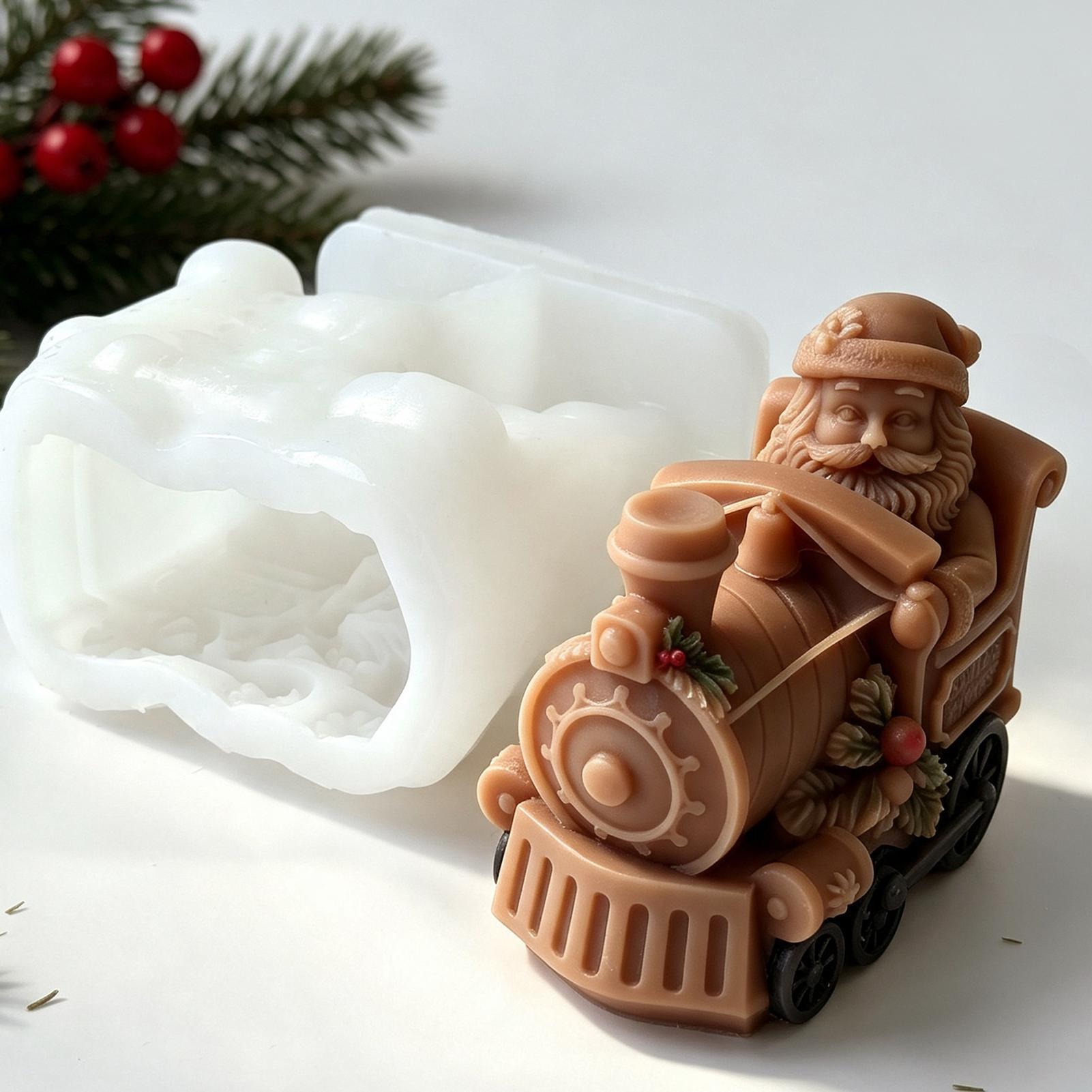 Noel Mum Kalıbı Tren Şeklinde  - Resin Art For Beginner incelemesi ve fiyatı