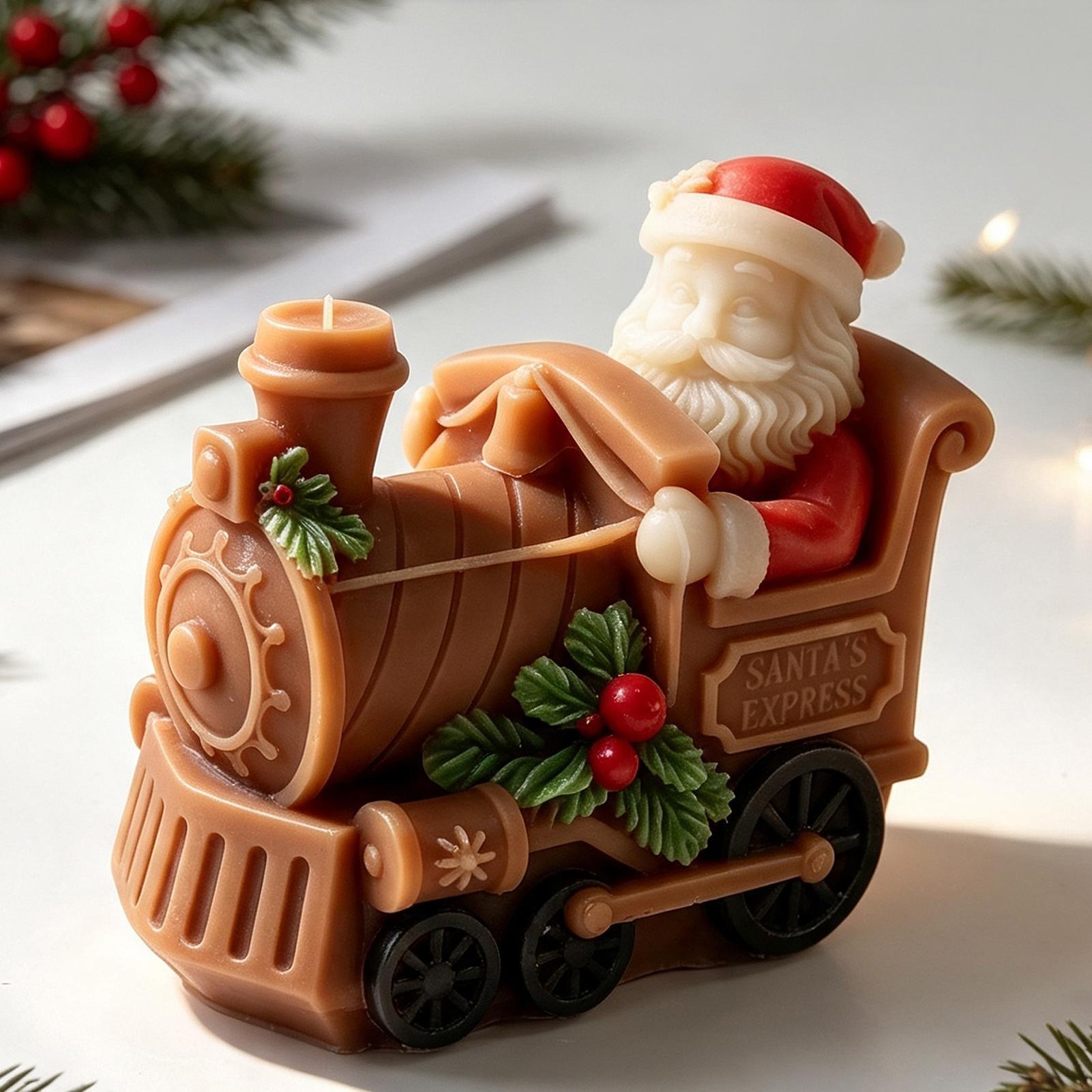 Noel Mum Kalıbı Tren Şeklinde  - Resin Art For Beginner incelemesi ve fiyatı