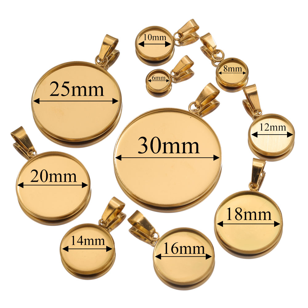 10 adet Paslanmaz Çelik Altın  - Resin Art Jewellery Kit incelemesi ve fiyatı