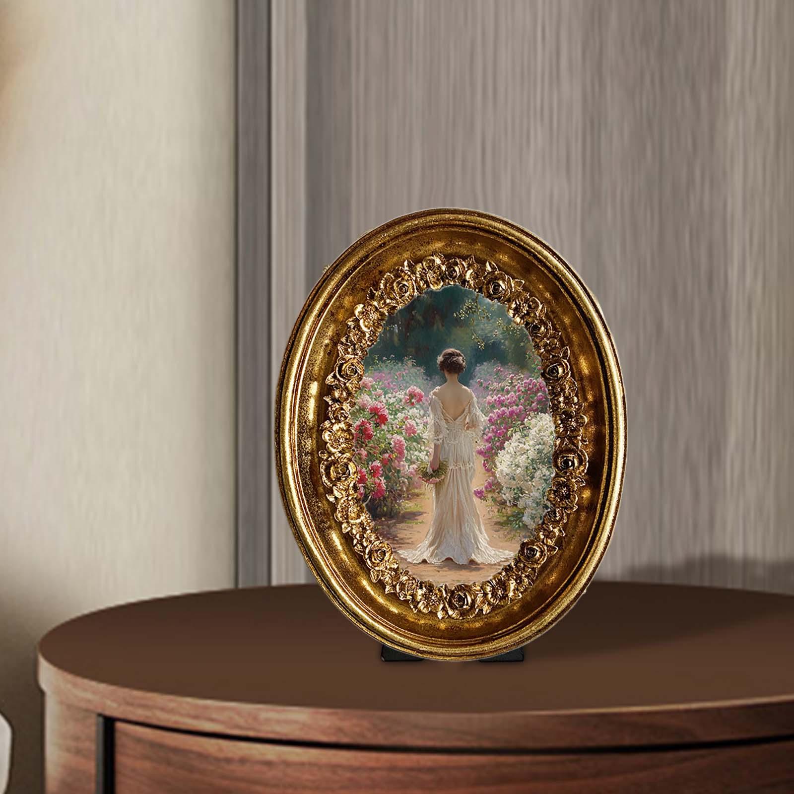 Vintage Oval Fotoğraf Çerçeves - Resin Art Studio incelemesi ve fiyatı