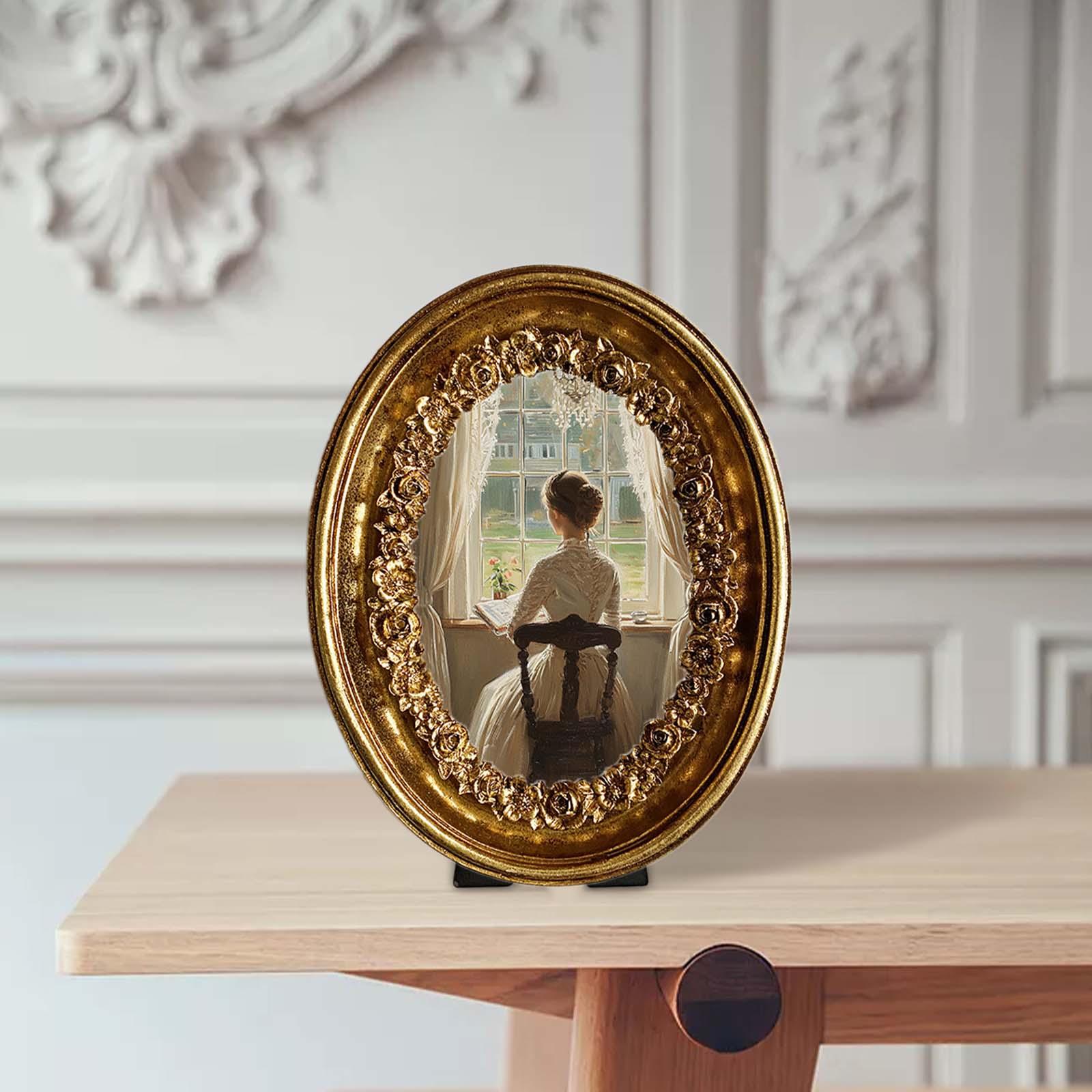 Vintage Oval Fotoğraf Çerçeves - Resin Art Studio incelemesi ve fiyatı