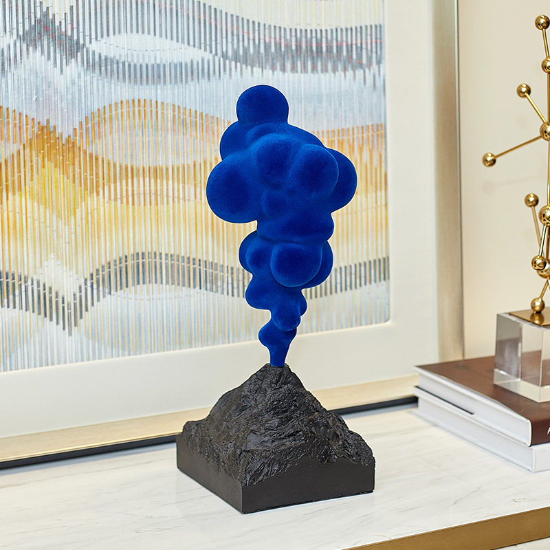 Klein Mavisi Soyut Volkanik Bu - Resin Art Studio incelemesi ve fiyatı