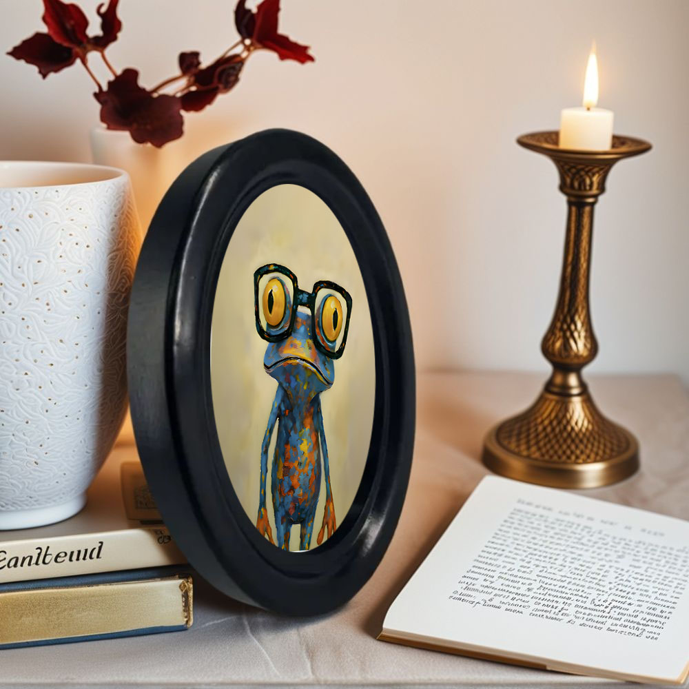 1 Adet Trendy Kurbağa Desenli  - Resin Art Frame incelemesi ve fiyatı