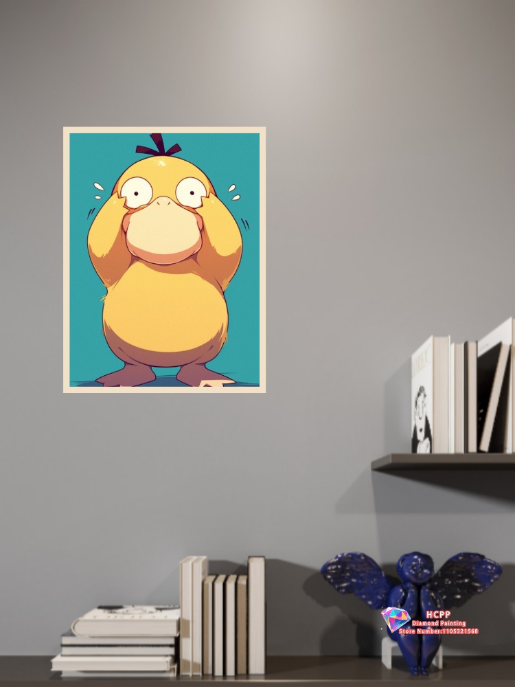 1 adet çerçevesiz Psyduck Kari - Resin Art For Beginners incelemesi ve fiyatı