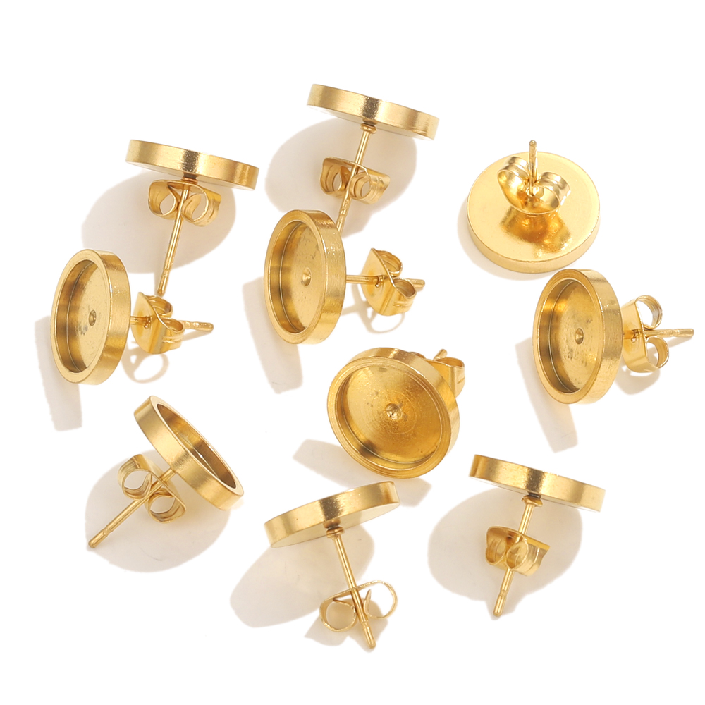 10 adet Paslanmaz Çelik Altın  - Resin Art Jewellery Kit incelemesi ve fiyatı