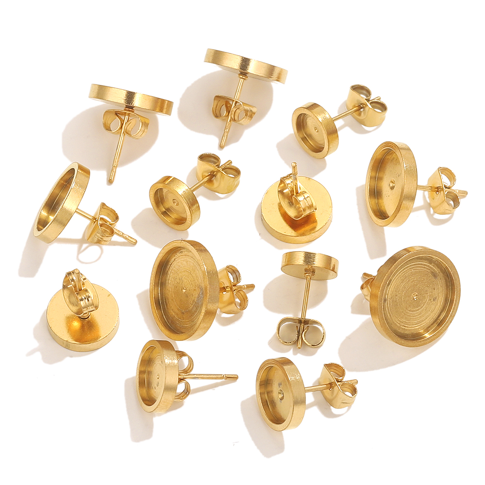 10 adet Paslanmaz Çelik Altın  - Resin Art Jewellery Kit incelemesi ve fiyatı
